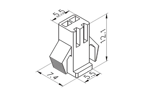 Plug housing